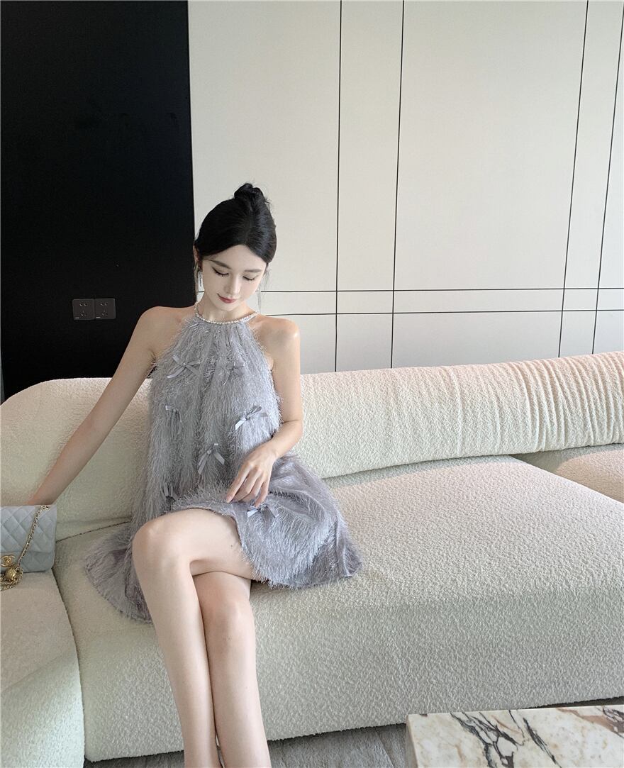 【dress】ホルターネックワンピース　M25086