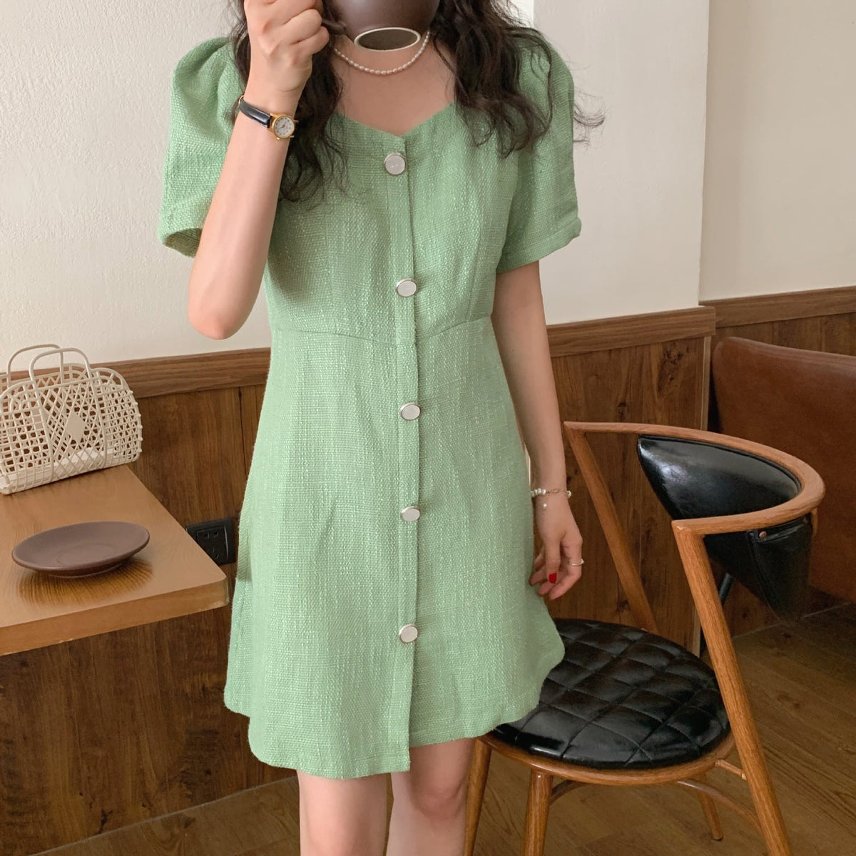 【dress】デートワンピース　M24623