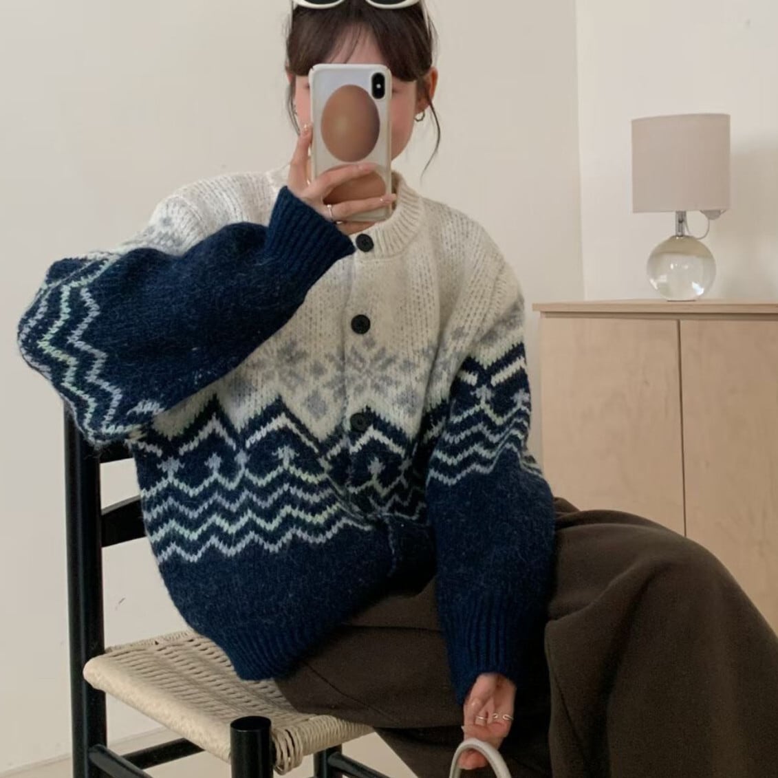 【outer】ニットカーデ　M29024