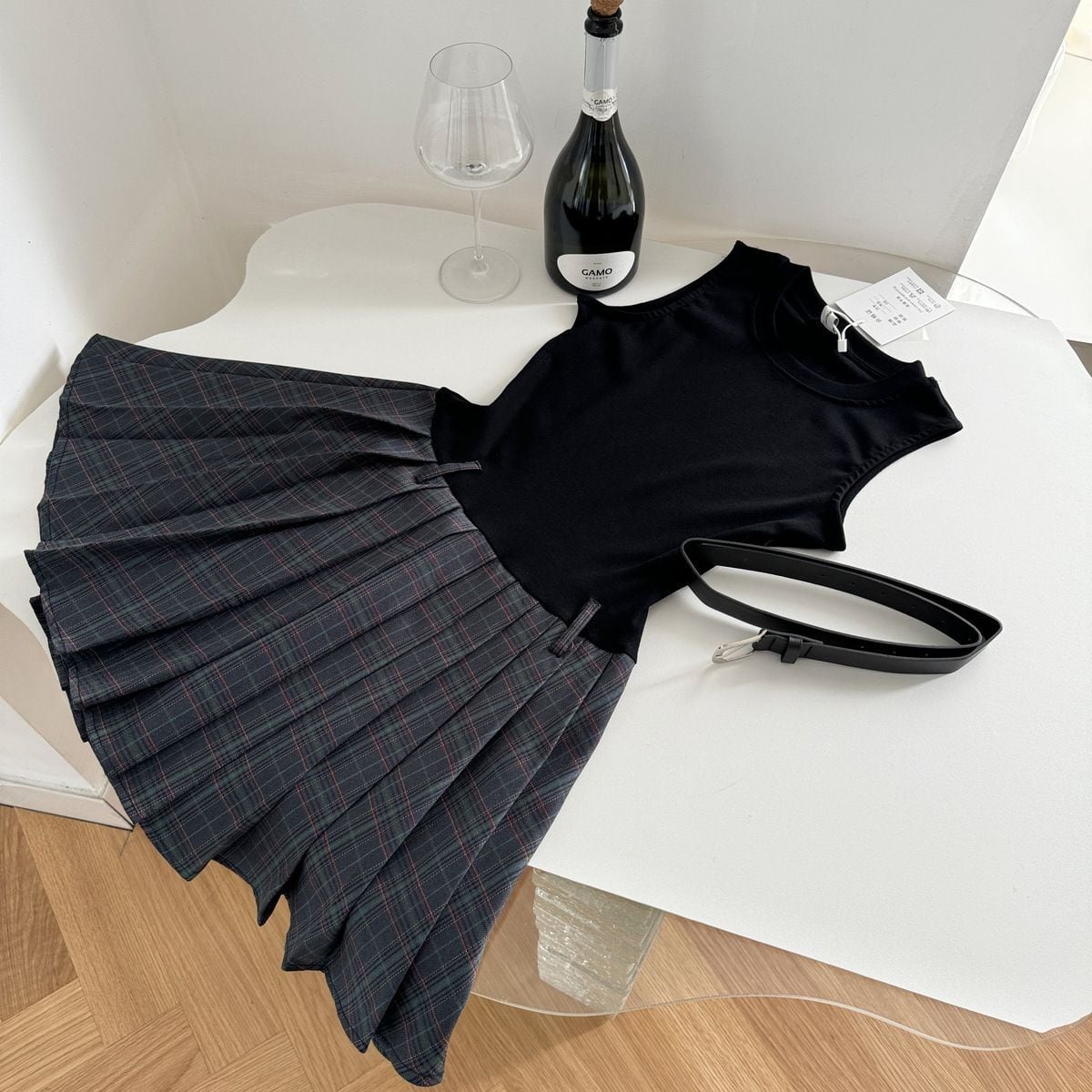 【dress】切り替えワンピース　M24416