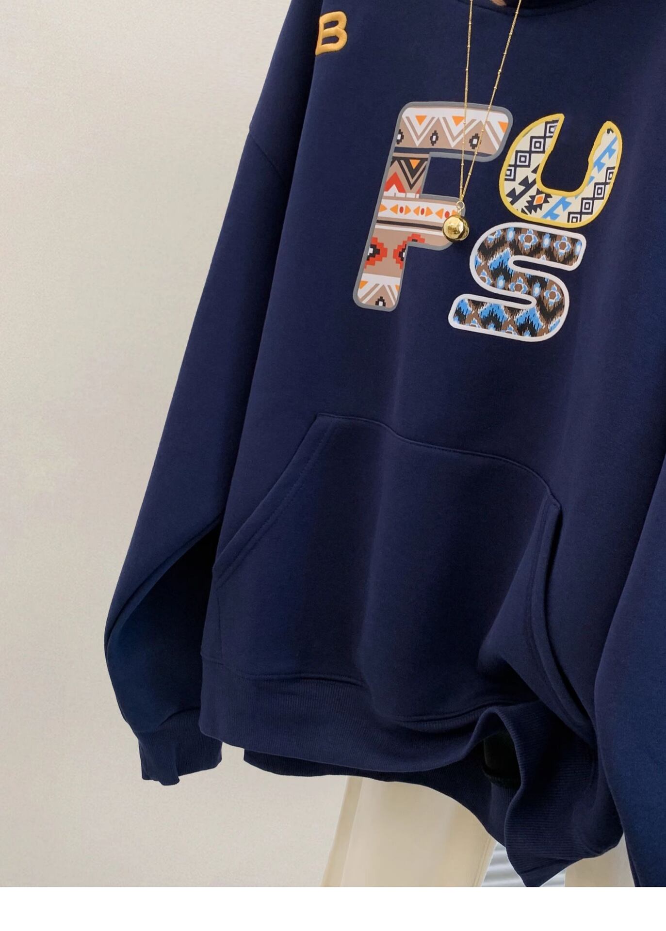 【tops】裹起毛フーディーパーカー　M28979