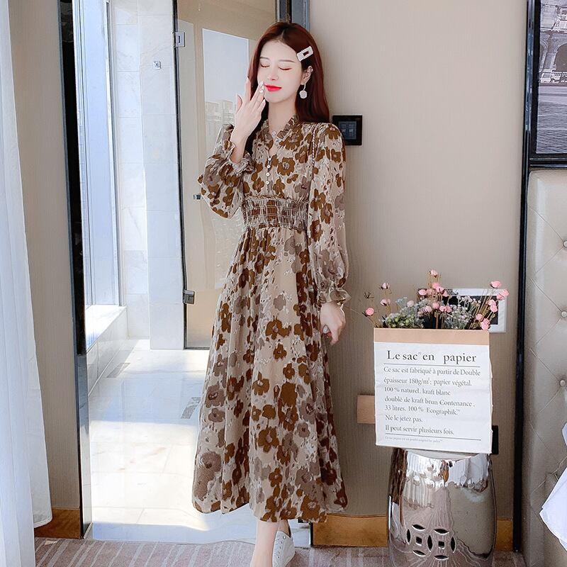 【dress】プリントワンピース　M18991