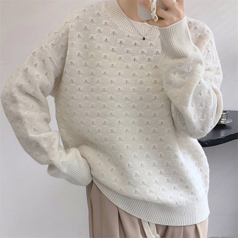 【tops】ニットセーター　M19015