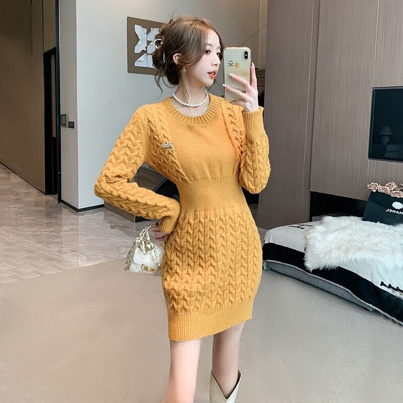 【dress】ニットワンピース　M18797