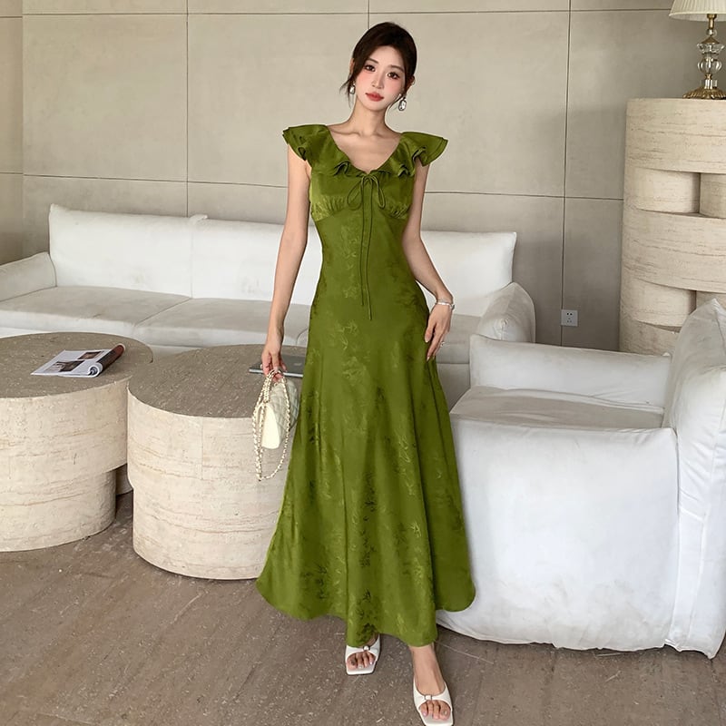 【dress】フリルワンピース　M24647