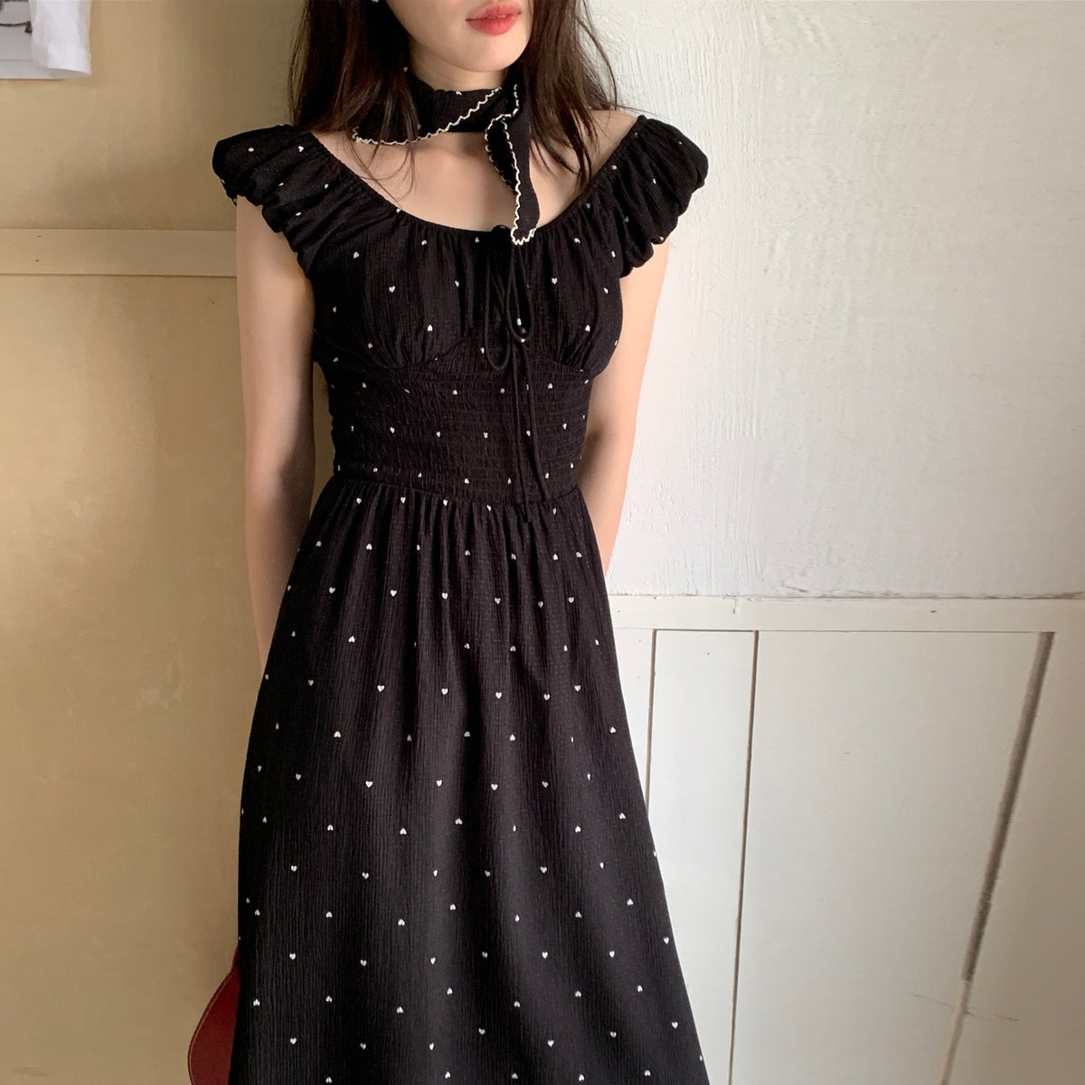 【dress】ハート柄ワンピース　M23885