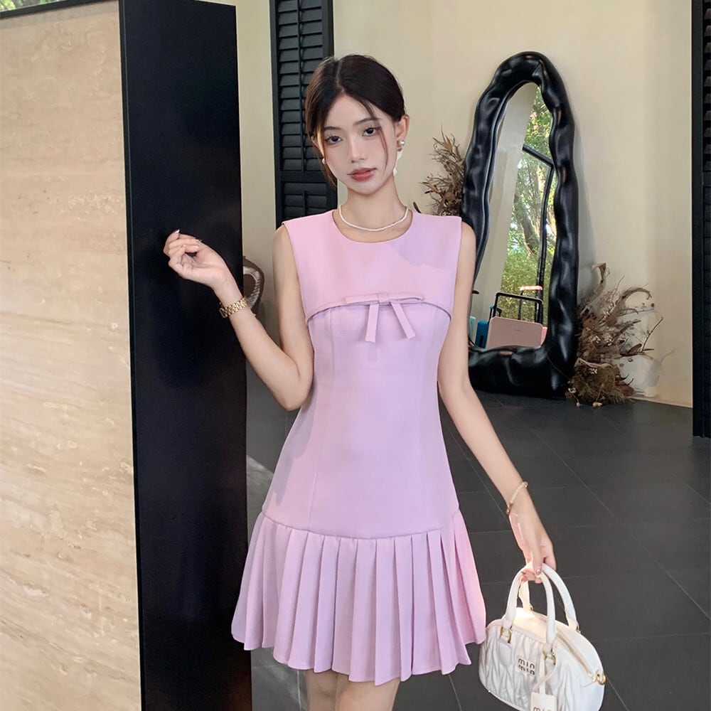 【dress】ノースリーブワンピース　M24677