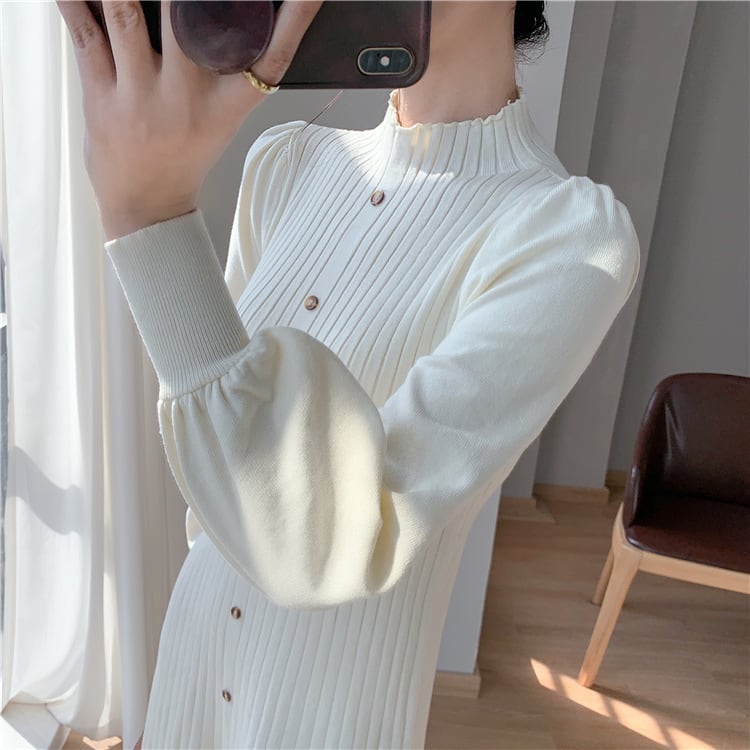 【dress】ニットワンピース　M25449