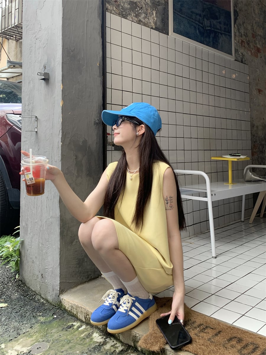 【dress】ノースリーブワンピース　M25333