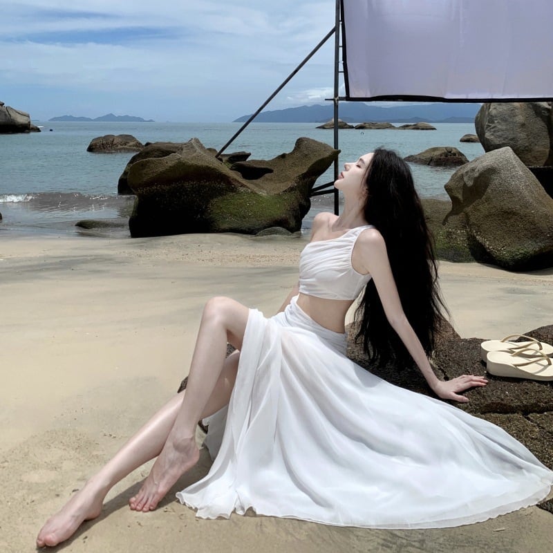 【dress】オフショルダーワンピース　M24906