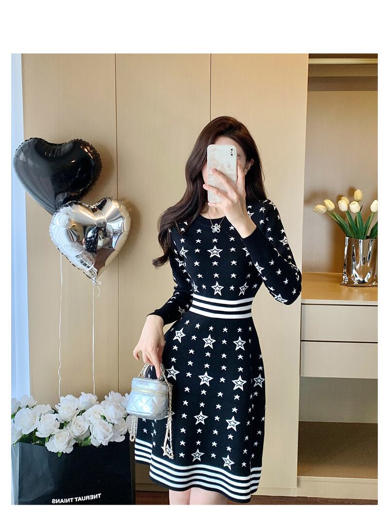 【dress】ニットワンピース　M28413