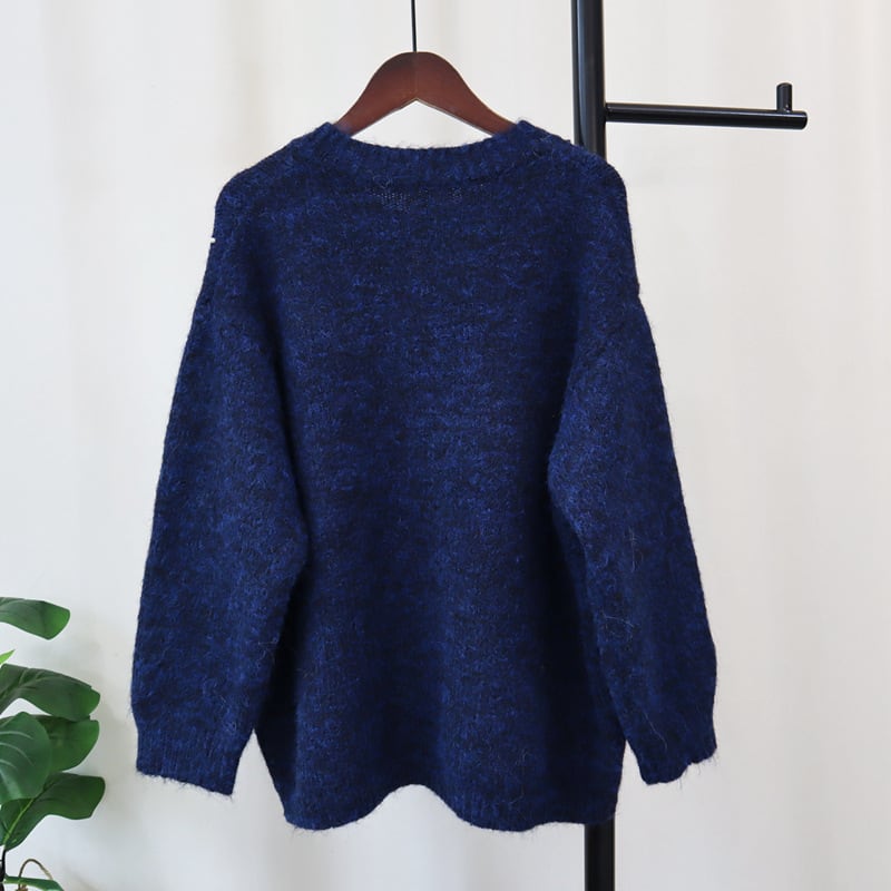 【outer】パールニットカーデ　M28035