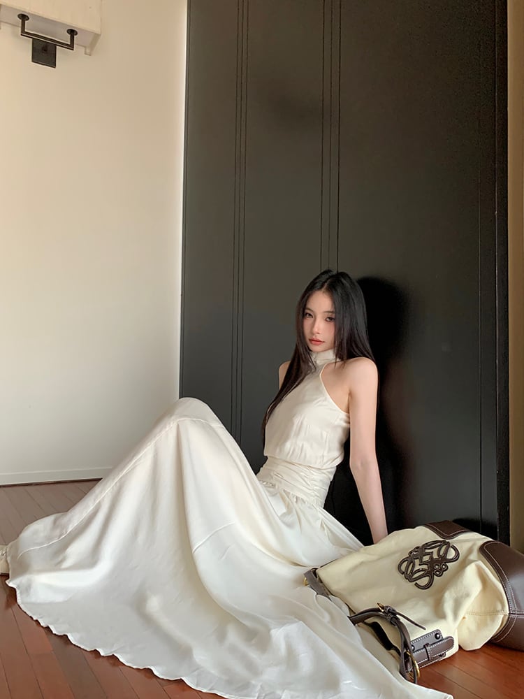 【dress】ノースリーブワンピース　M24084