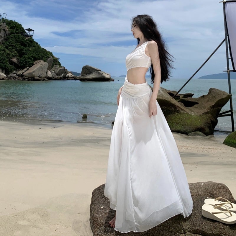 【dress】オフショルダーワンピース　M24906