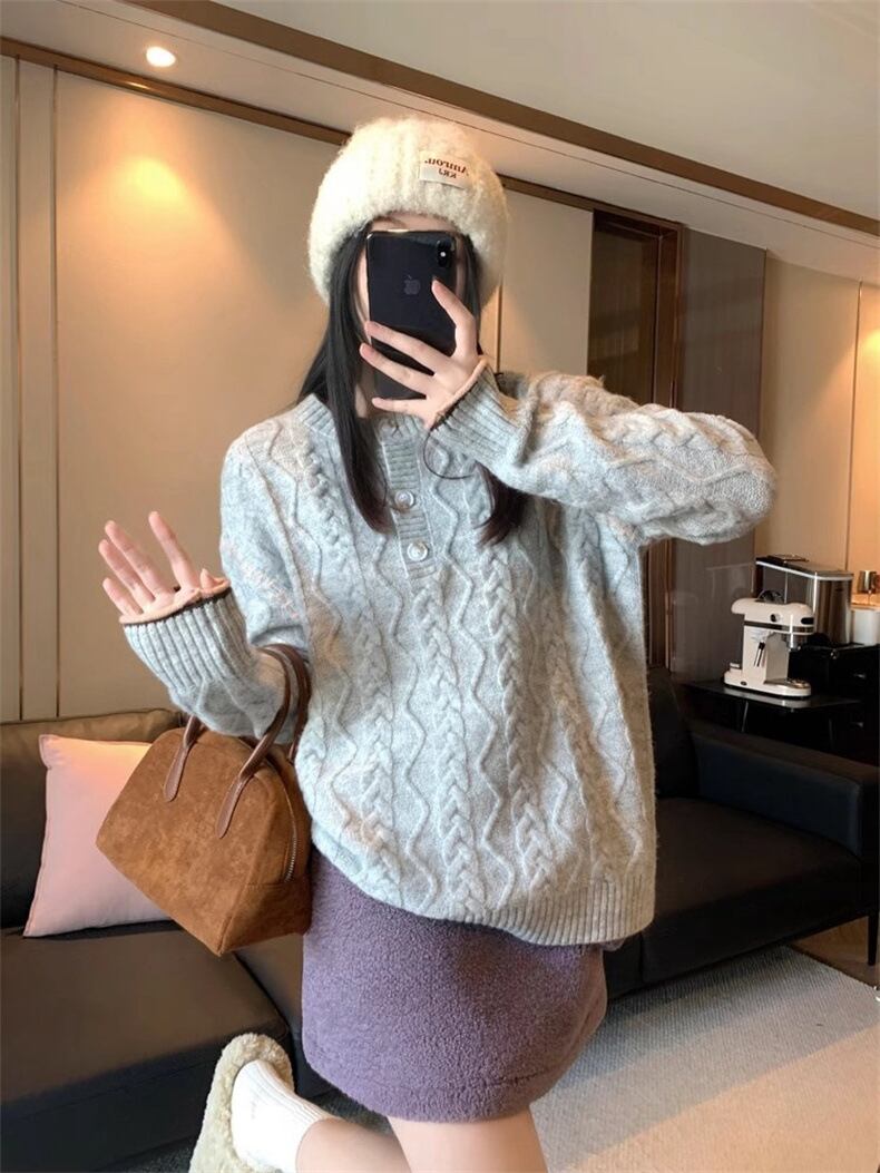 【tops】ニットセーター　M27087