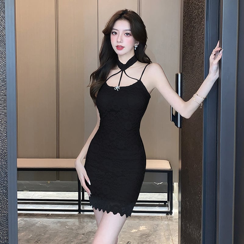 【dress】レースセクシーワンピース　M28420