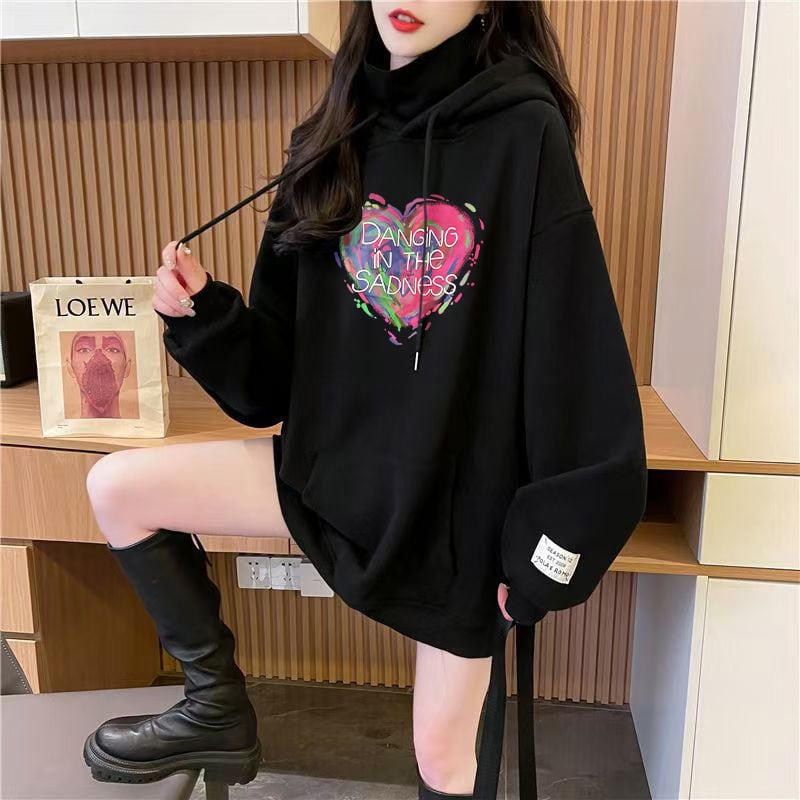 【tops】裹起毛切り替えフーディーパーカー　M28507