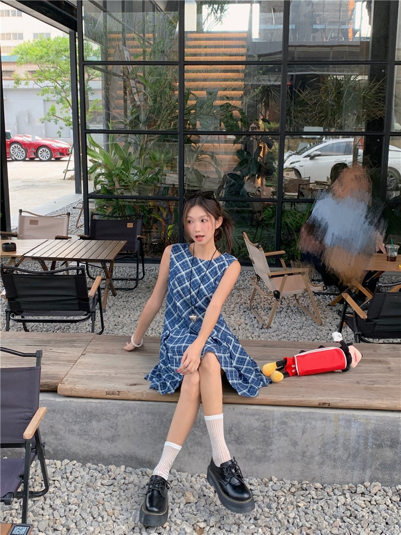 【dress】ノースリーブワンピース　M24926