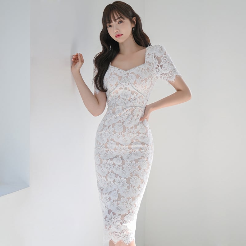 【dress】レースワンピース　M24322