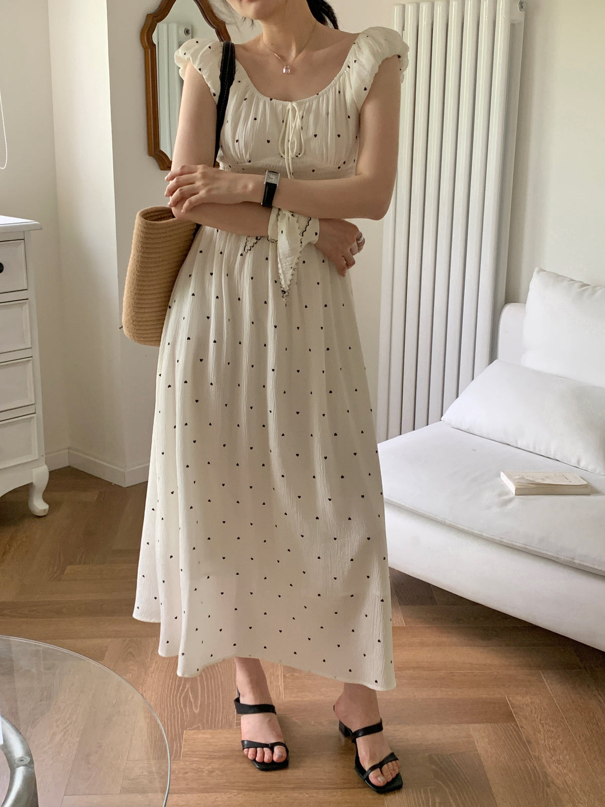 【dress】ハート柄ワンピース　M23885