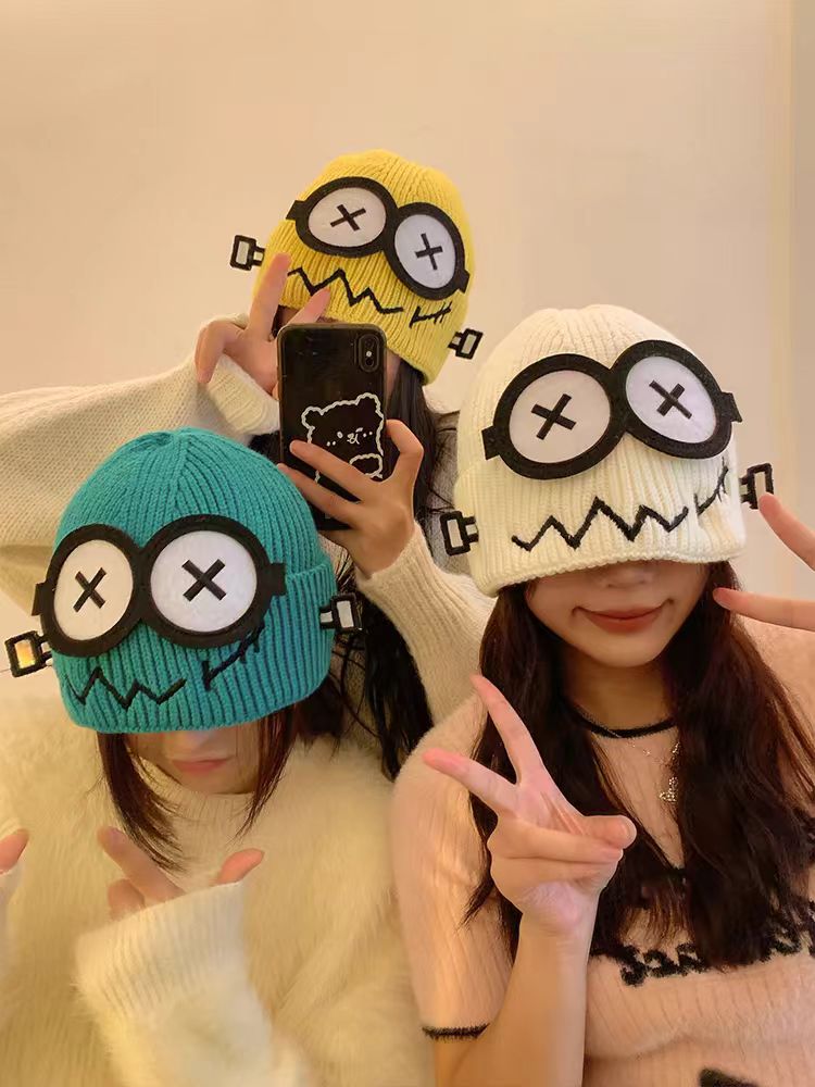 【小物】カートゥーンニット帽子G23561
