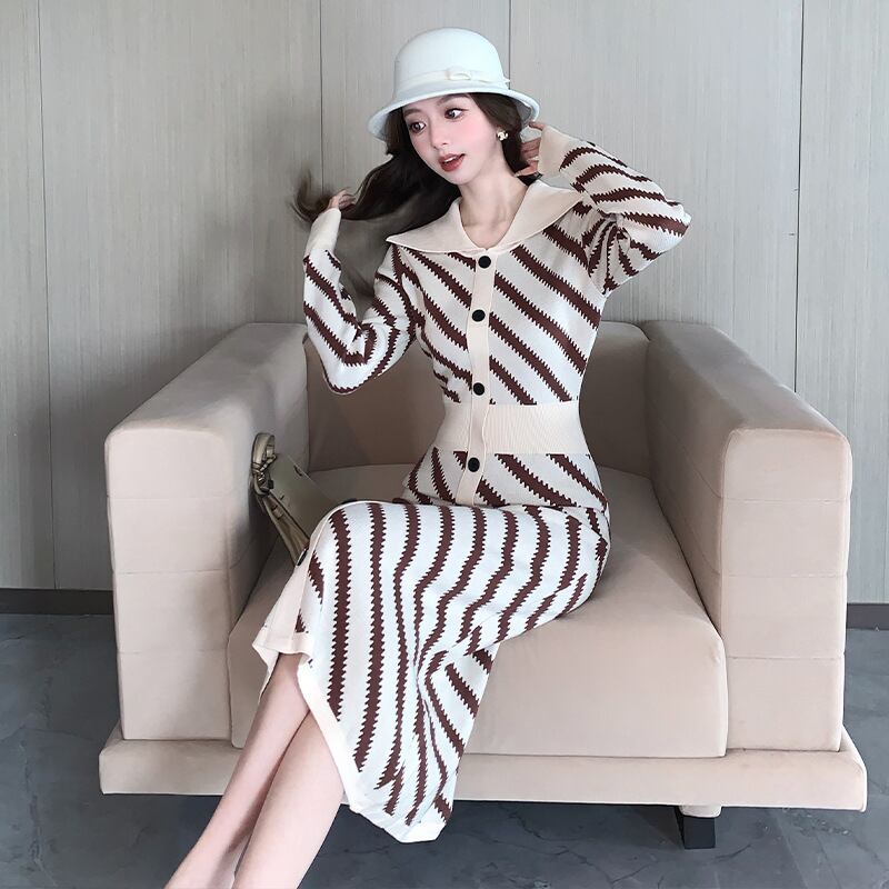 【dress】ニットワンピース　M28206