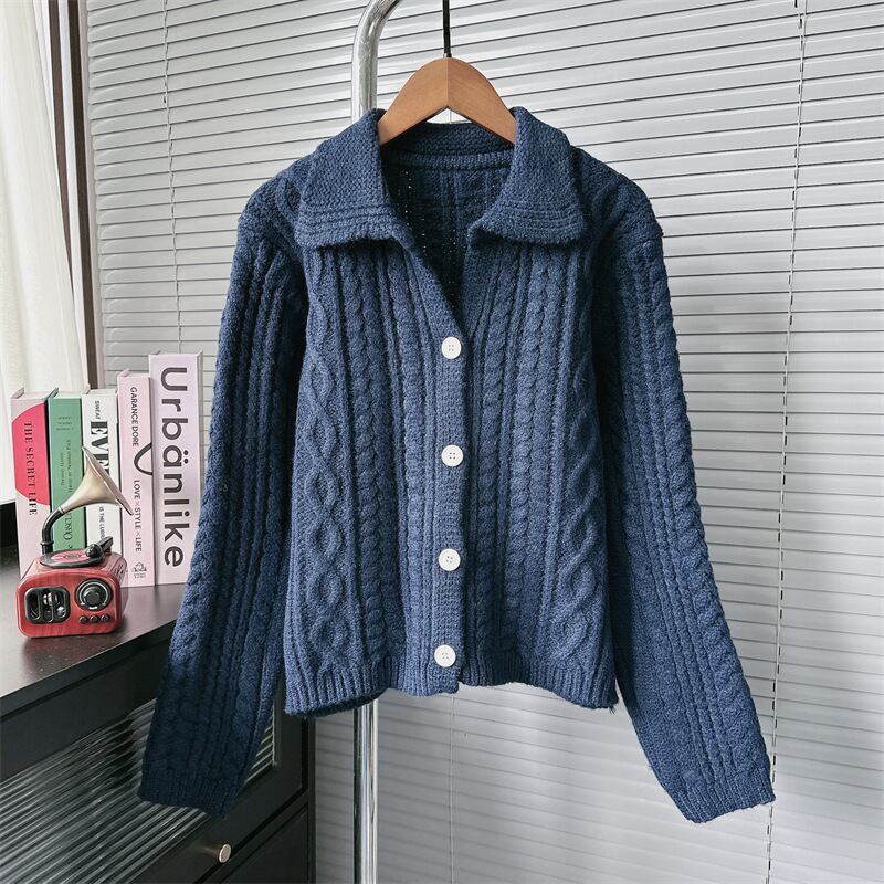 【outer】ニットカーデ　M27296