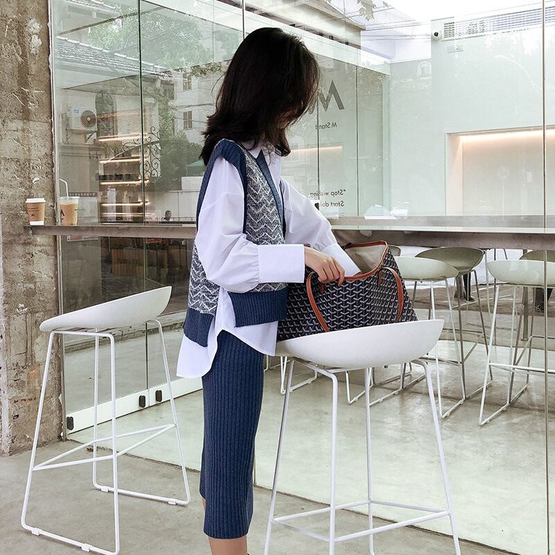 【set】秋フランス風上品な質感!気質満点お洒落レトロスウィート着心地良い3点セット G2465