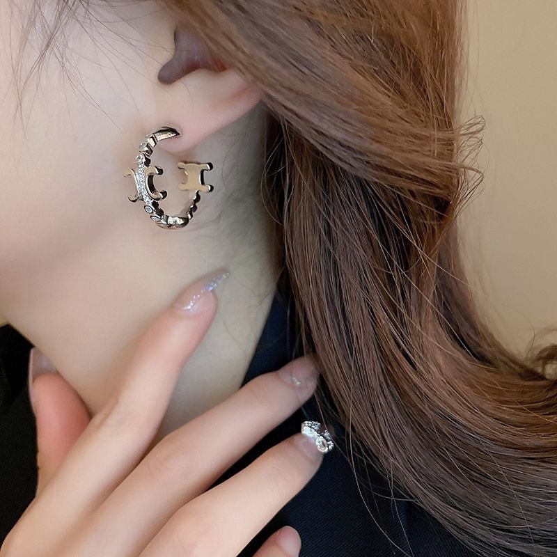 【小物】キラキラピアスアクセサリーF7799