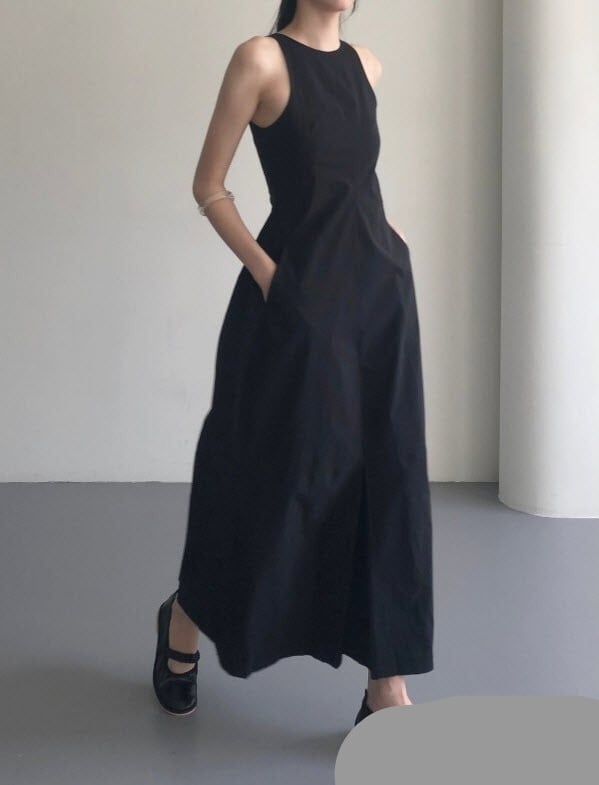 【dress】ノースリーブワンピース　M24040