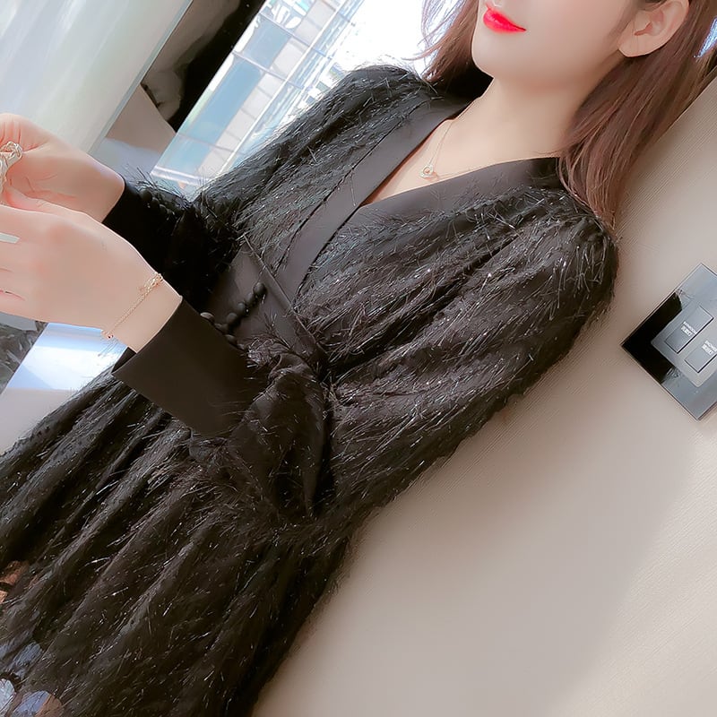 【dress】デートワンピース　　M25354