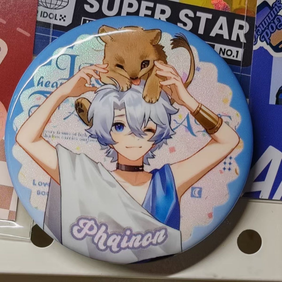 【GOODS】崩壊スターレイル  モーディス ファイノン ちびキャラ 缶バッジ Q2196