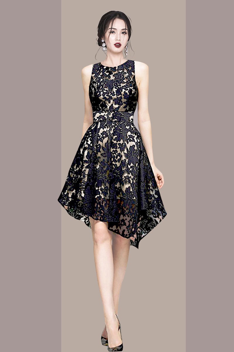 【dress】不規則 イレギュラーワンピース　M25224