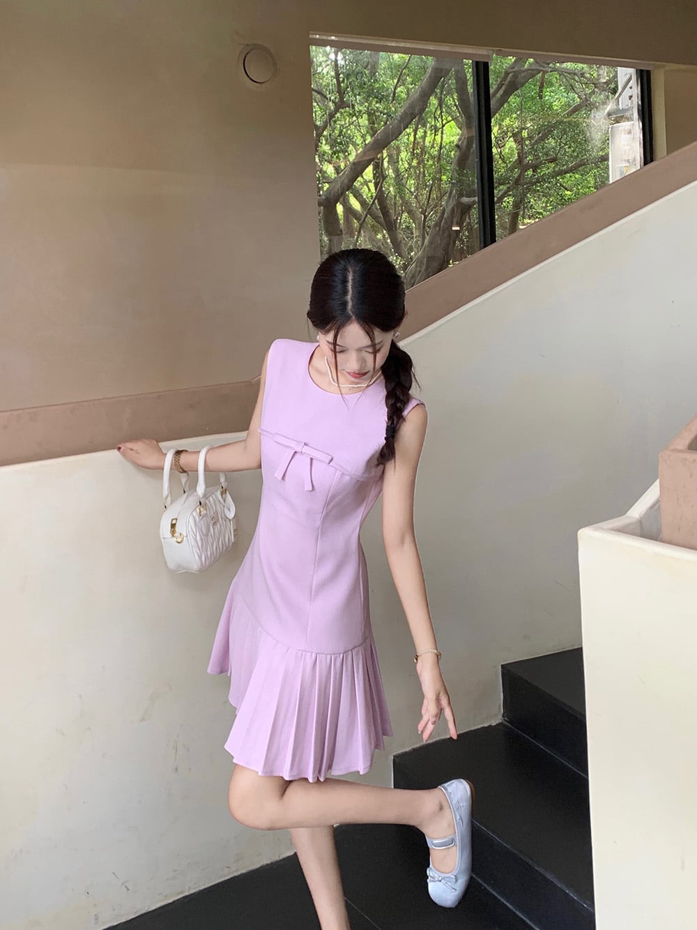 【dress】ノースリーブワンピース　M24677