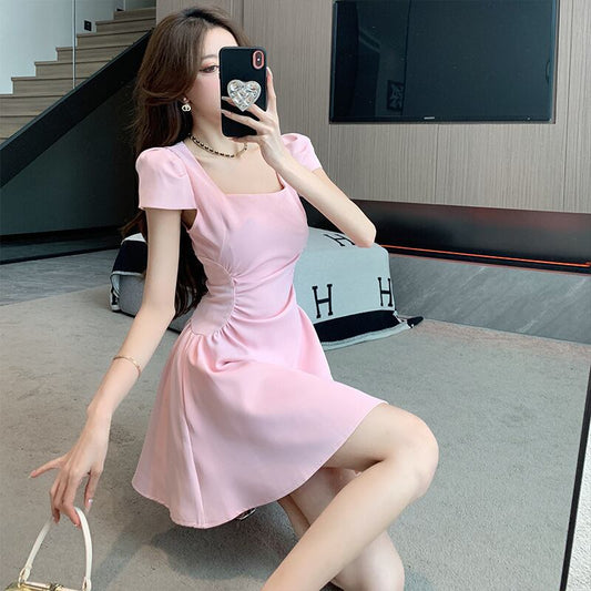 【dress】スクエアネックワンピース G20393