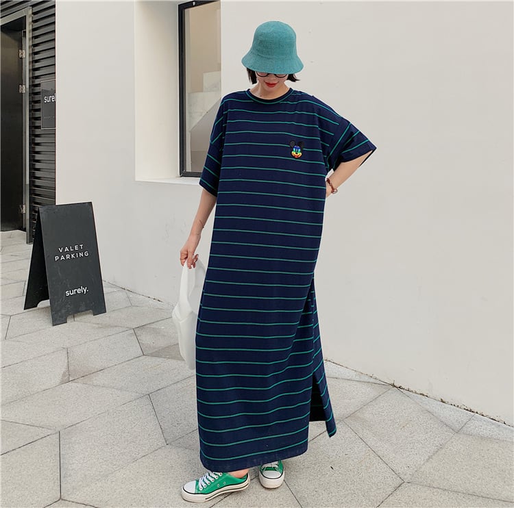 【dress】ボーダー柄ワンピース　M24960