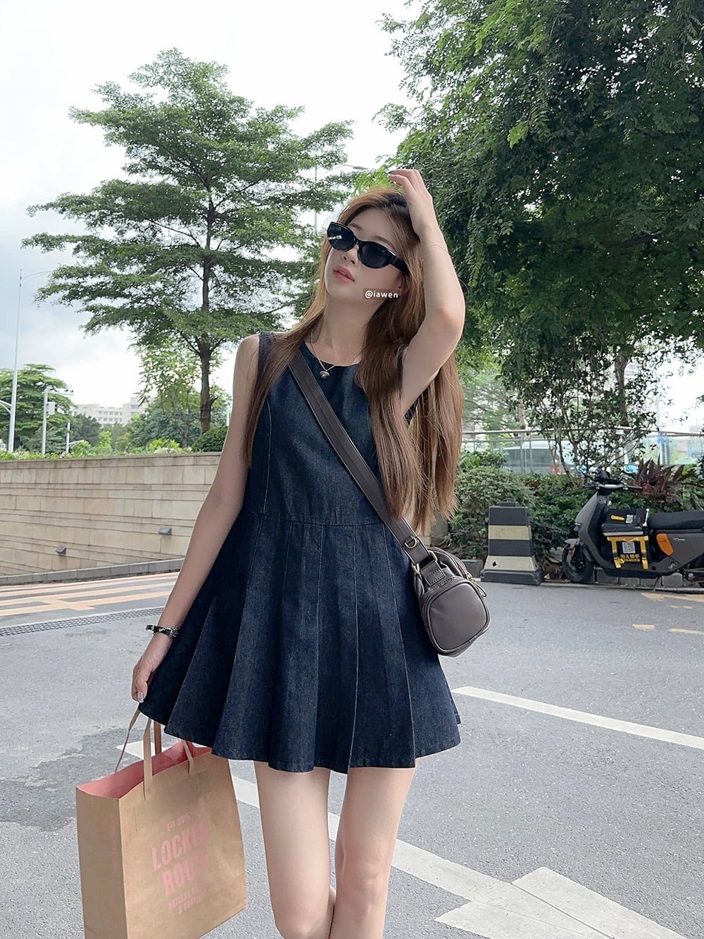 【dress】ノースリーブワンピース　M24670
