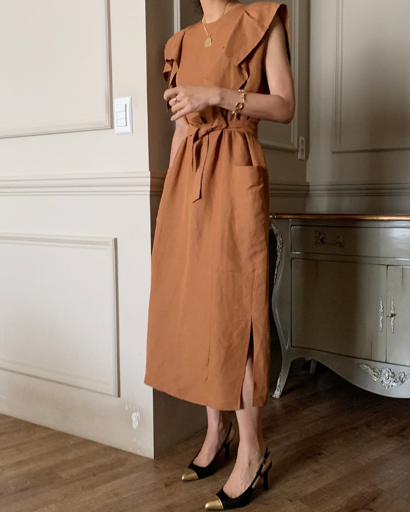 【dress】フリルワンピース　M24723
