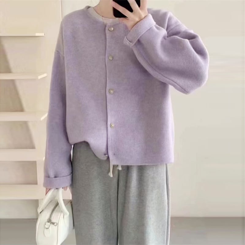 【outer】ニットカーデ　M25960