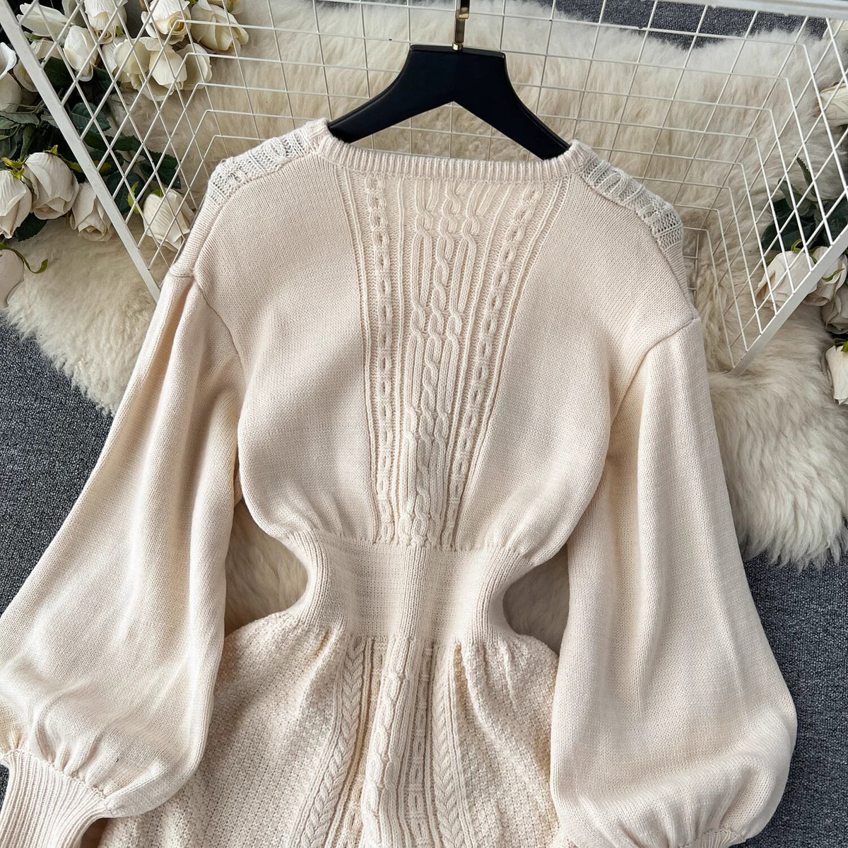 【dress】ニットワンピース　M18791