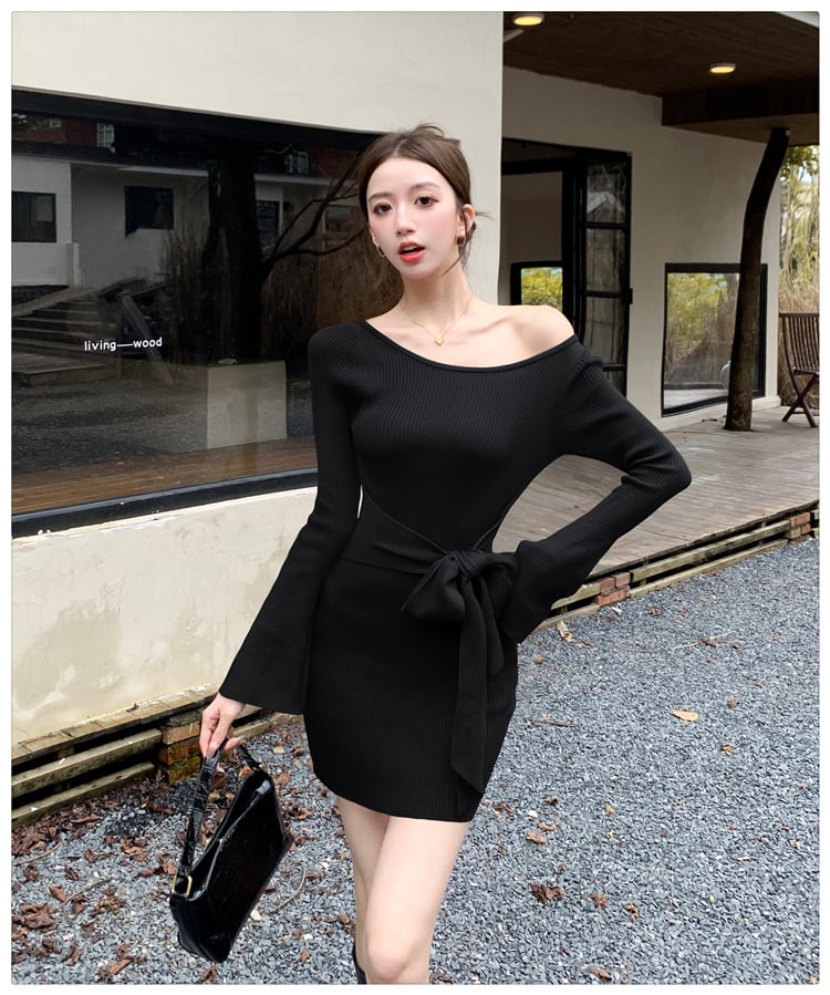 【dress】ニットワンピース　M26415