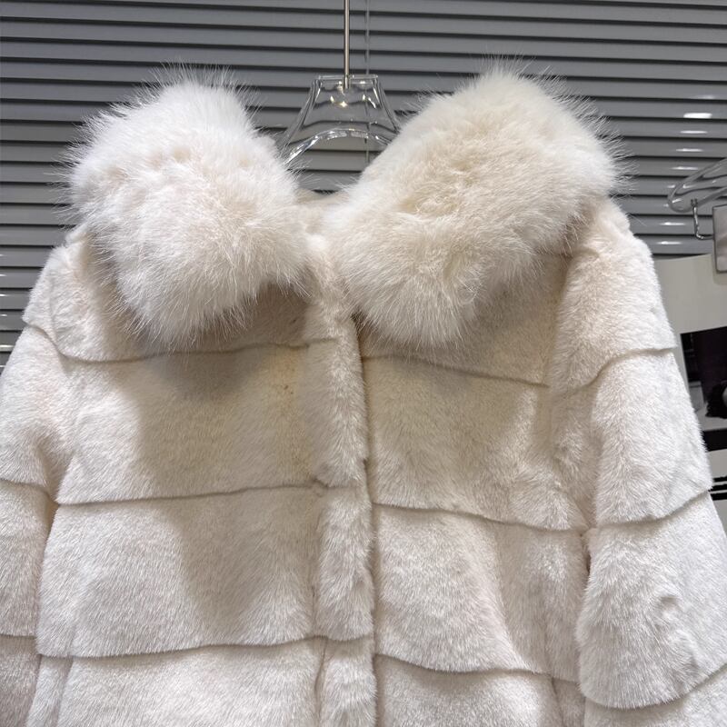 【outer】ファーコート Q7345