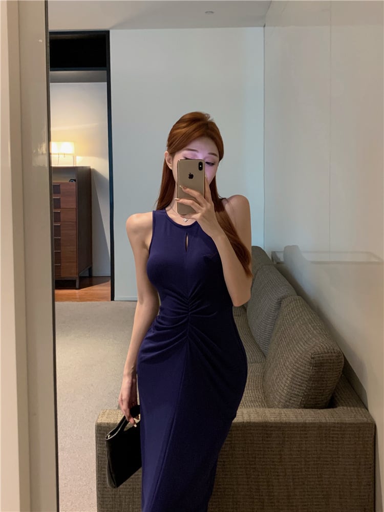 【dress】ノースリーブワンピース　M24351