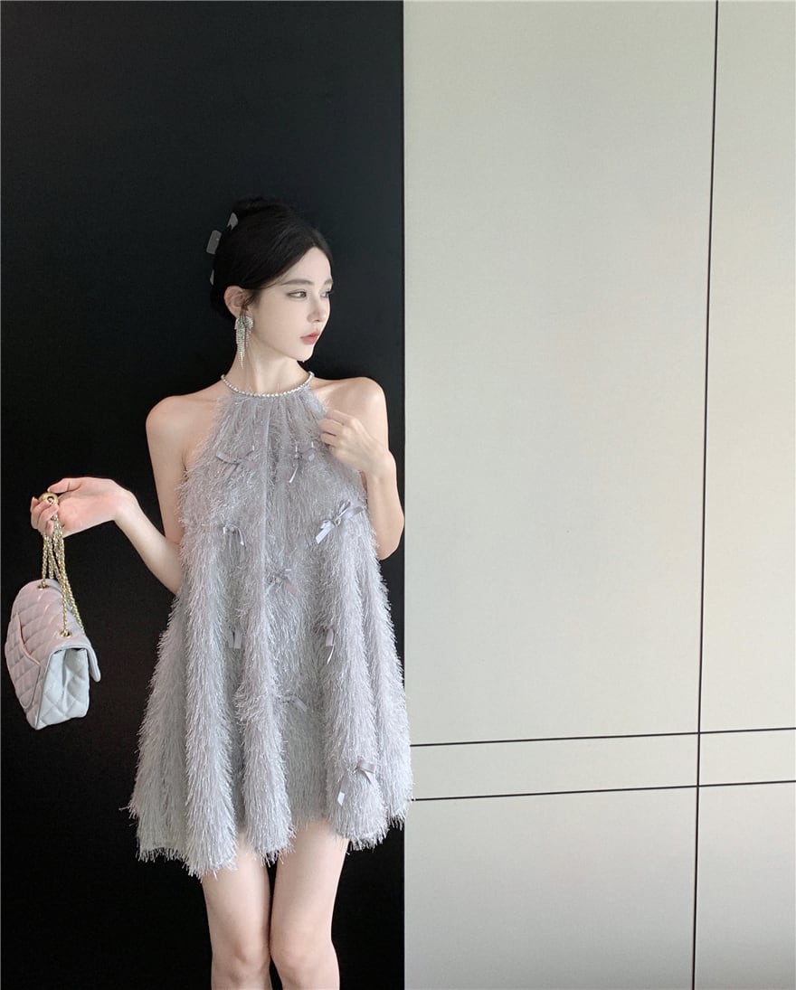 【dress】ホルターネックワンピース　M25086
