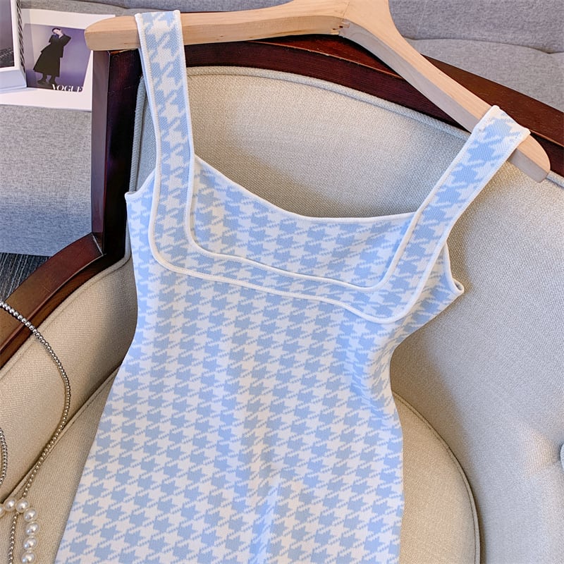 【dress】ニットキャミワンピース G21353