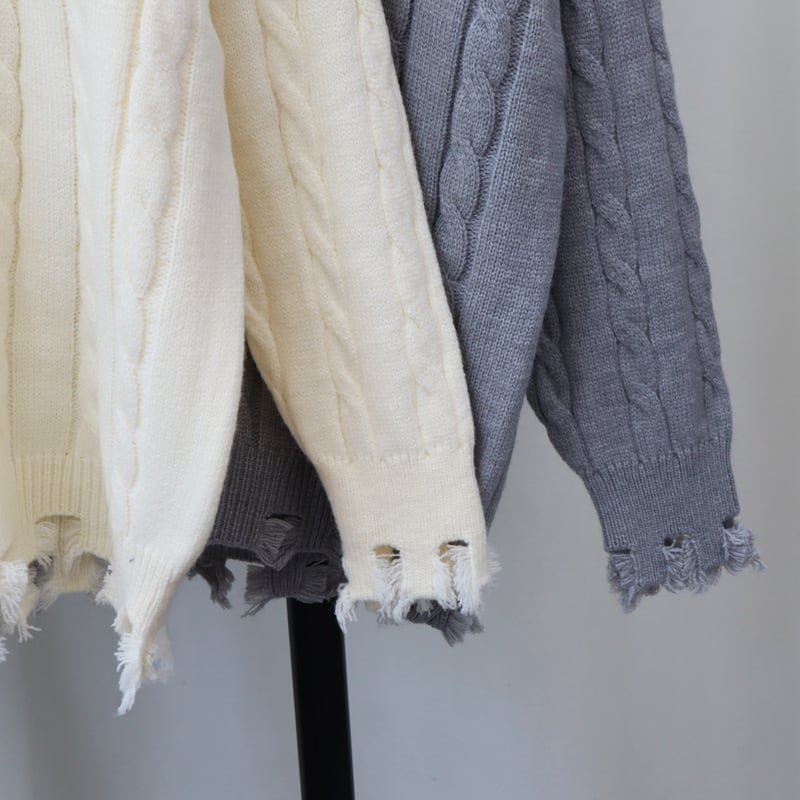 【tops】ニットセーター　M27560