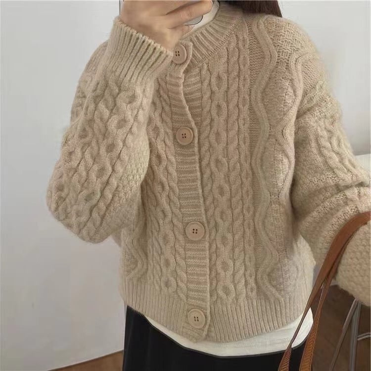 【outer】ニットカーデ　M28654