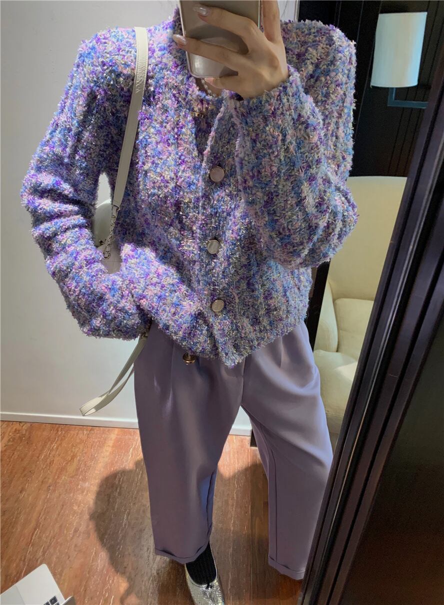 【outer】ニットカーデ　M28792