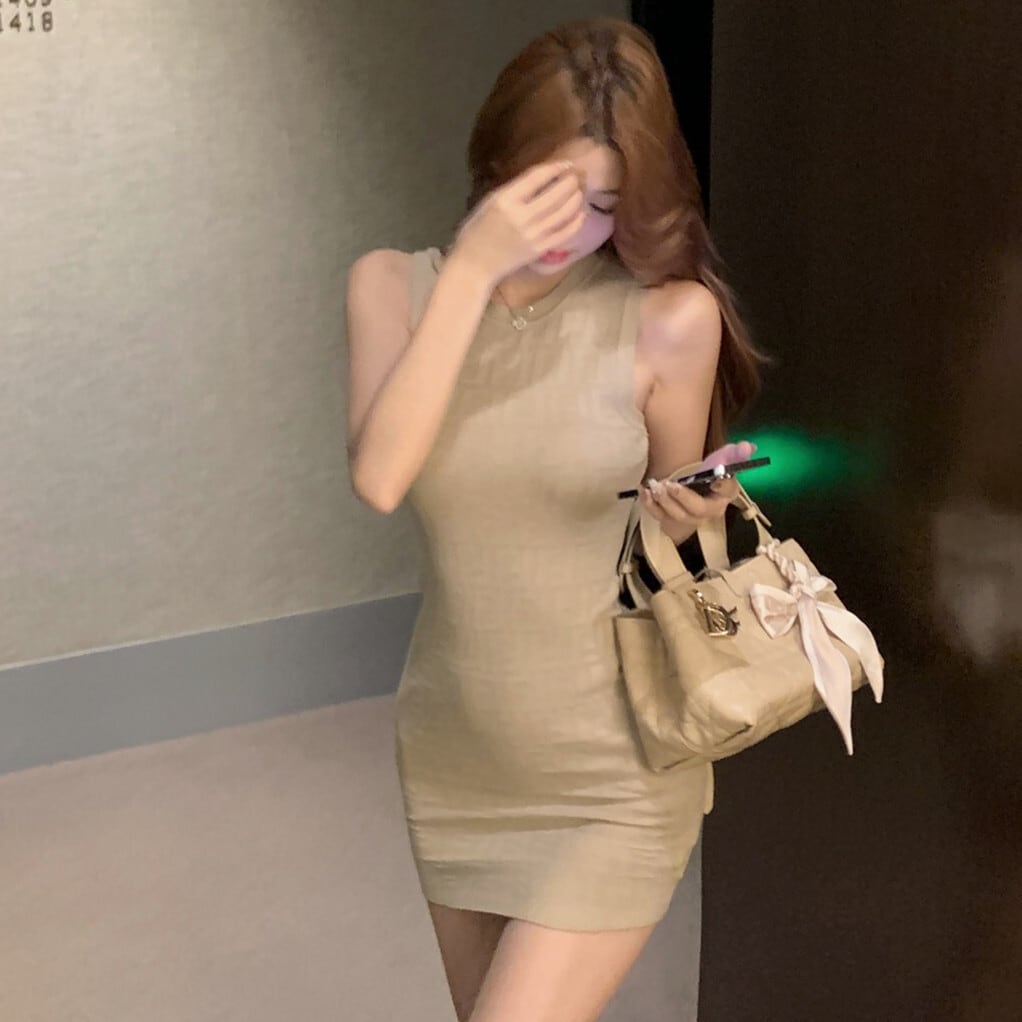 【dress】ノースリーブワンピース　M24707