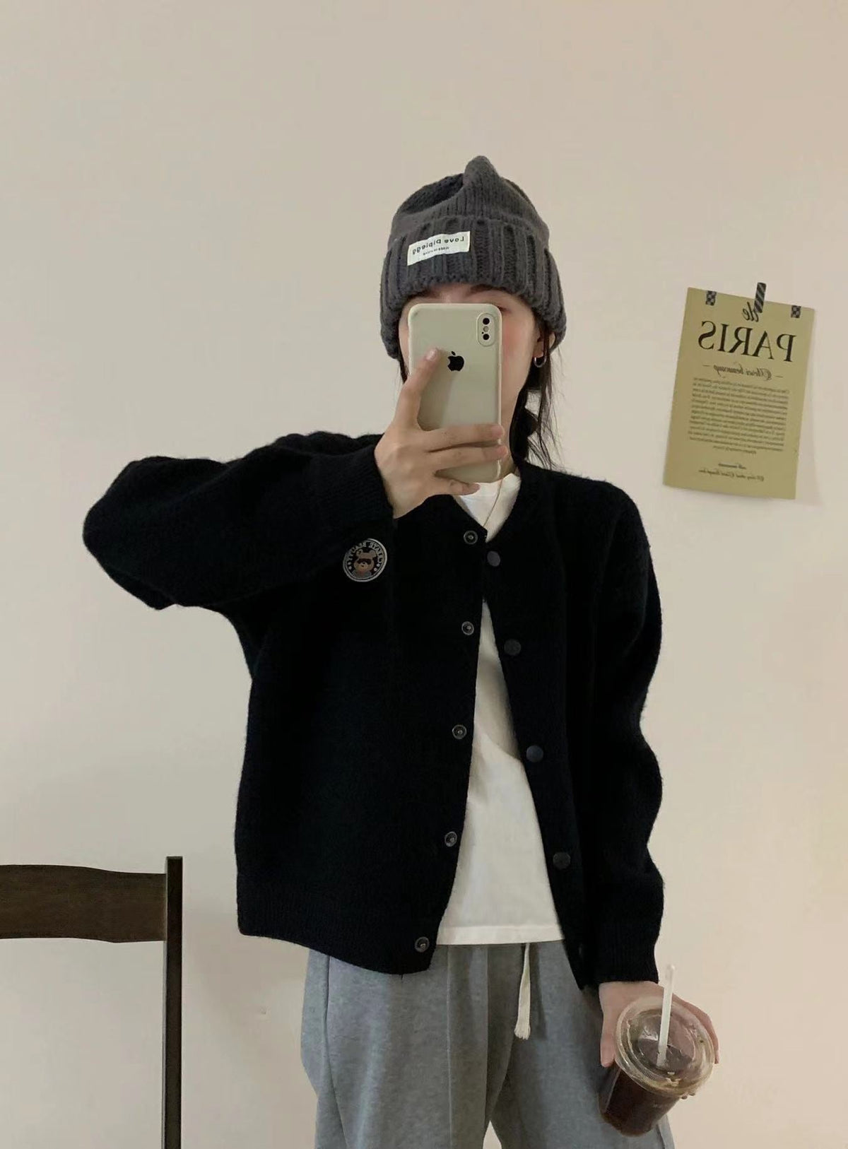【outer】ニットカーデ　M25686